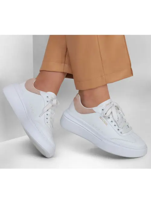 Skechers Damskie Sneakersy Cordova 185060WPK Biały | Sklep Monotox