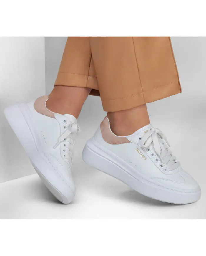 Skechers Damskie Sneakersy Cordova 185060WPK Biały | Sklep Monotox