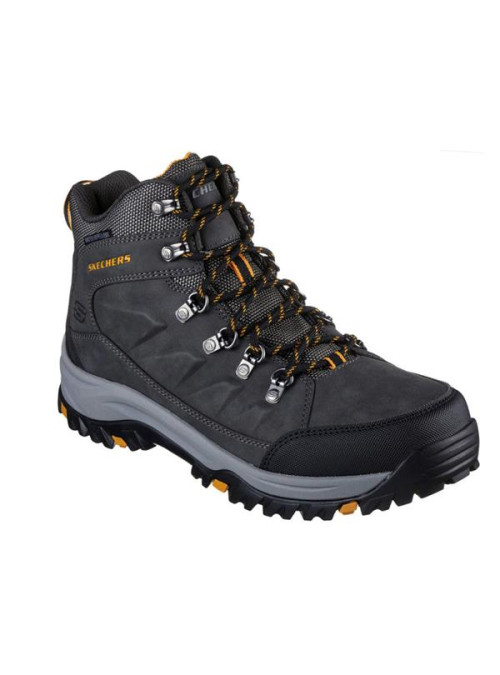 Skechers Męskie Buty Relment Daggett Relaxed Fit 204642CHAR Charcoal | Sklep Monotox