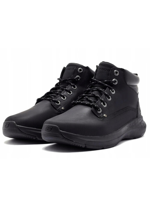 Skechers Męskie Sneakersy Parson Ederic 205175BLK Czarny | Sklep Monotox