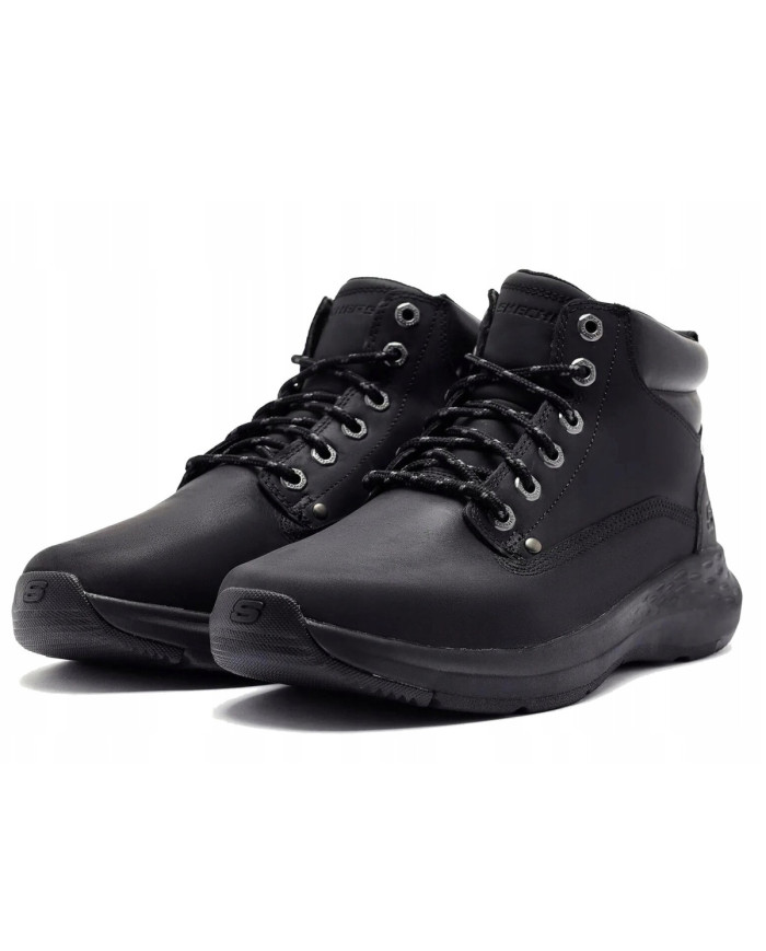 Skechers Męskie Sneakersy Parson Ederic 205175BLK Czarny | Sklep Monotox