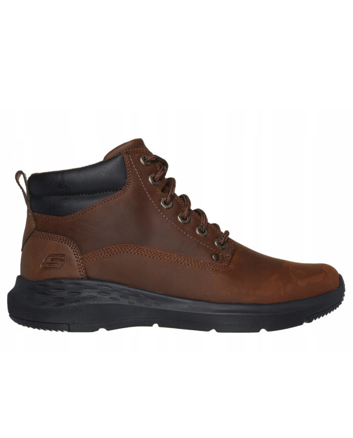Skechers Męskie Sneakersy Parson Ederic 205175CDB Brązowy | Sklep Monotox