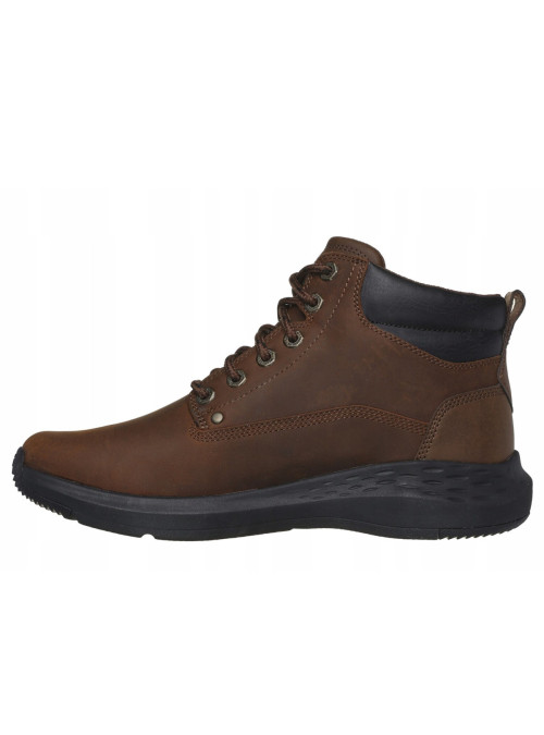 Skechers Męskie Sneakersy Parson Ederic 205175CDB Brązowy | Sklep Monotox