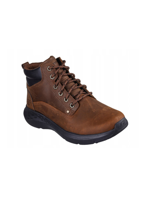 Skechers Męskie Sneakersy Parson Ederic 205175CDB Brązowy | Sklep Monotox