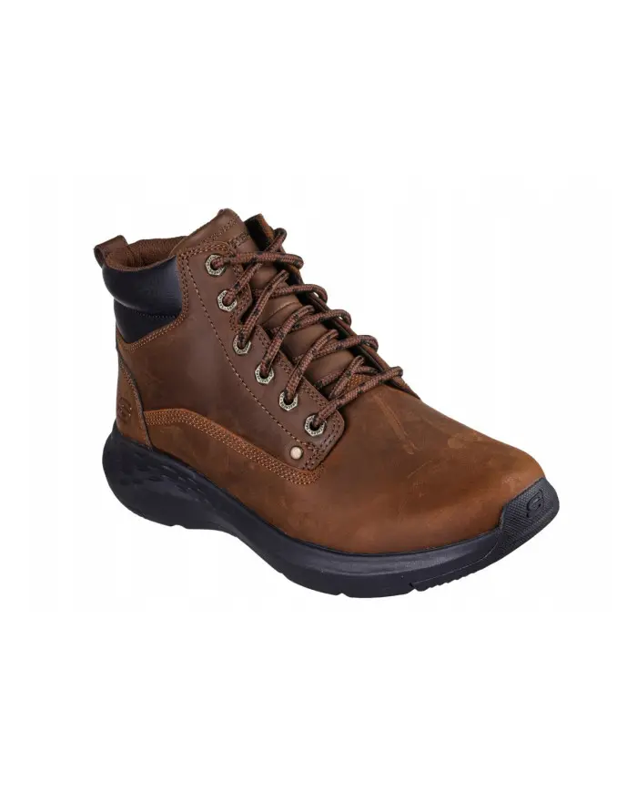 Skechers Męskie Sneakersy Parson Ederic 205175CDB Brązowy | Sklep Monotox