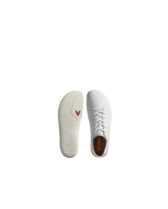 Vivobarefoot Męskie Buty sportowe Geo Court Iv Womens Bright Whi 209062-01 Biały | Sklep Monotox