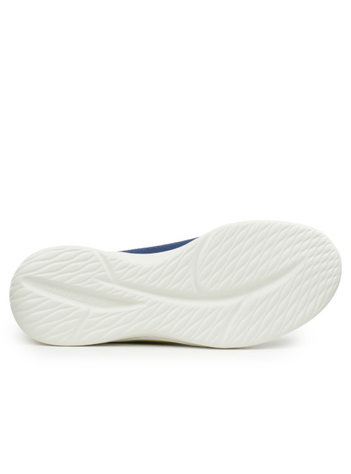 Skechers Męskie Sneakersy Slade Quinto 210810BLU Niebieski | Sklep Monotox