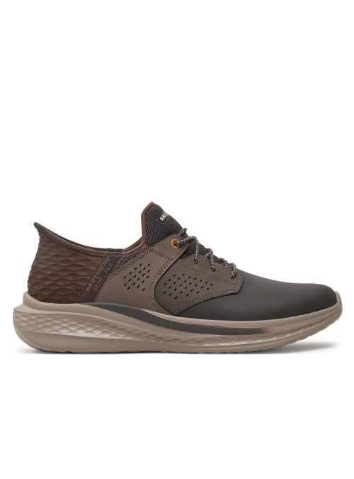 Skechers Męskie Sneakersy Slade Macklin 210890CHOC Brązowy | Sklep Monotox