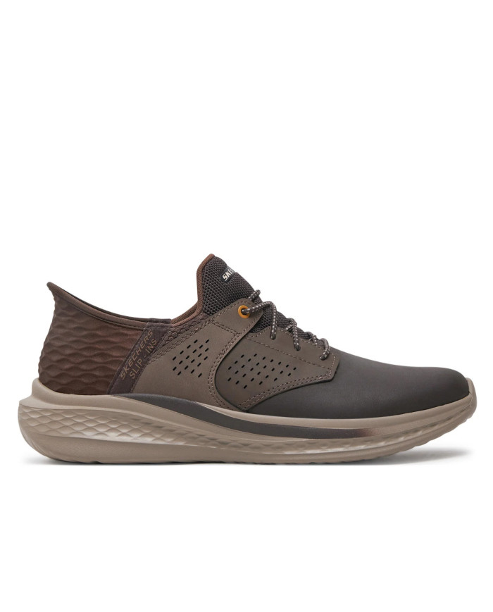 Skechers Męskie Sneakersy Slade Macklin 210890CHOC Brązowy | Sklep Monotox