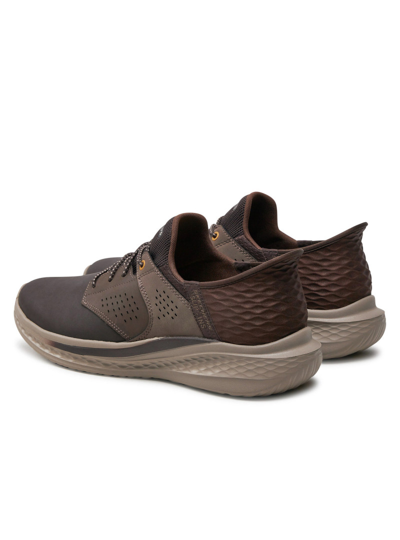 Skechers Męskie Sneakersy Slade Macklin 210890CHOC Brązowy | Sklep Monotox