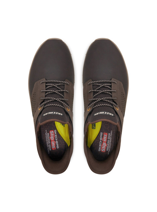Skechers Męskie Sneakersy Slade Macklin 210890CHOC Brązowy | Sklep Monotox