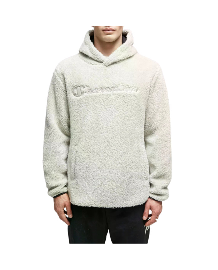 Champion Męska Bluza Hooded Top 214973ES066 Beżowy | Sklep Monotox