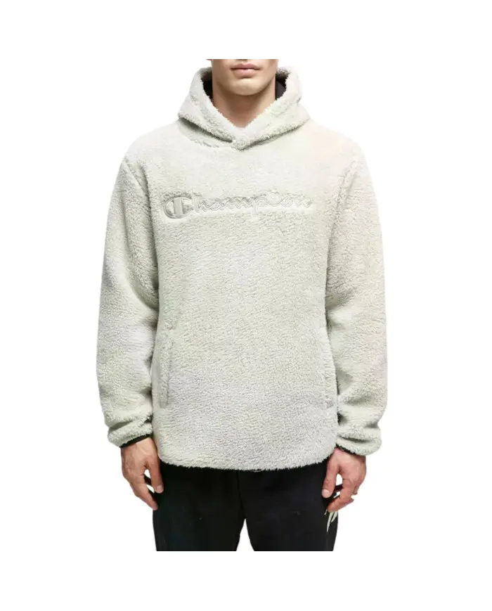 Champion Męska Bluza Hooded Top 214973ES066 Beżowy | Sklep Monotox