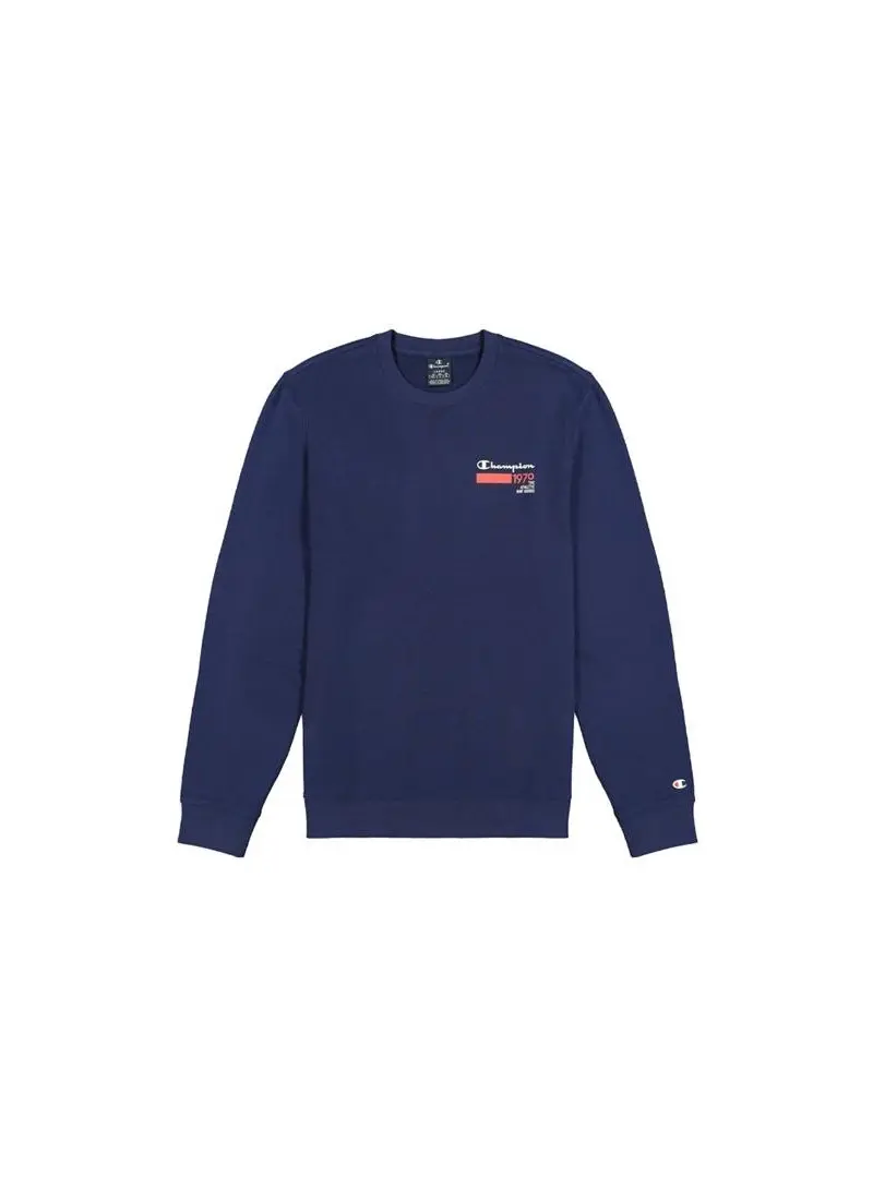 Champion Męska Bluza Crewneck Sweatshirt 215708BS508 Granatowy | Sklep Monotox
