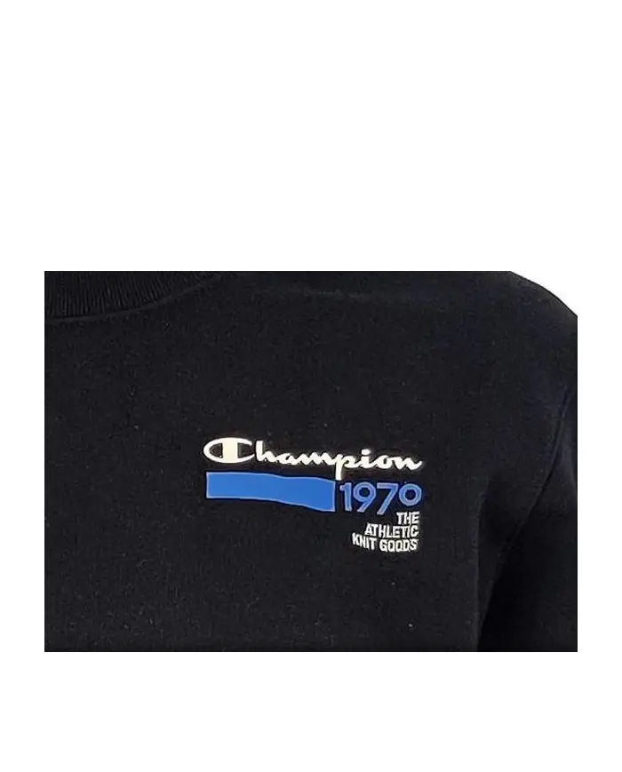Champion Męska Bluza Crewneck Sweatshirt 215708KK001 Czarny | Sklep Monotox