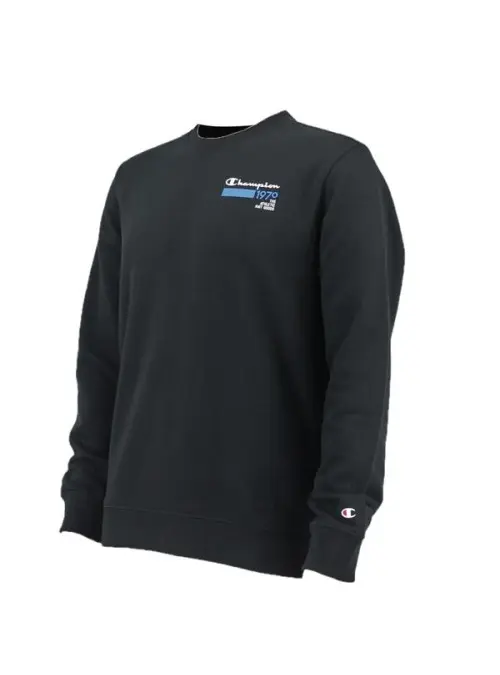 Champion Męska Bluza Crewneck Sweatshirt 215708KK001 Czarny | Sklep Monotox
