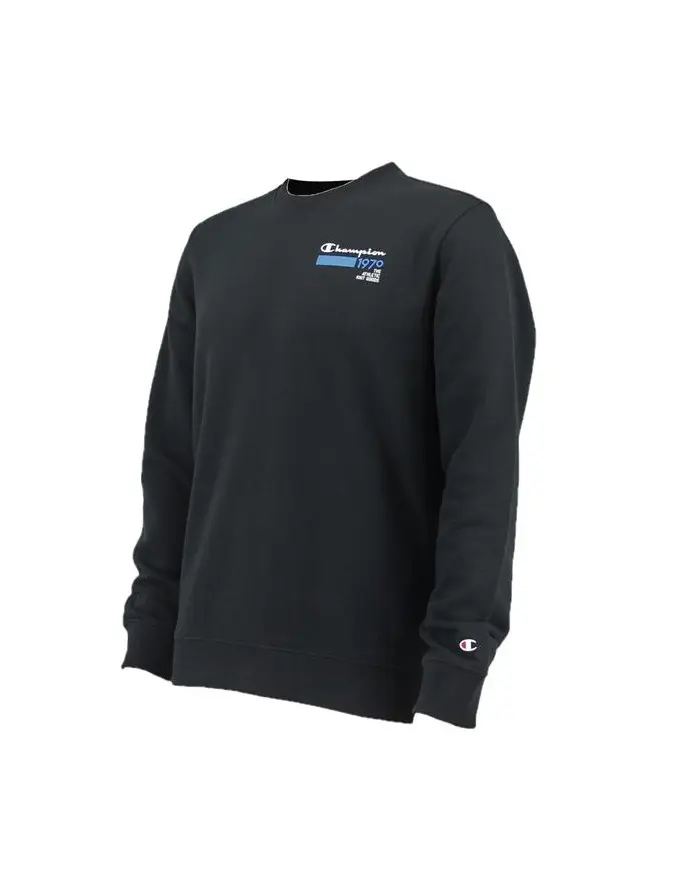 Champion Męska Bluza Crewneck Sweatshirt 215708KK001 Czarny | Sklep Monotox