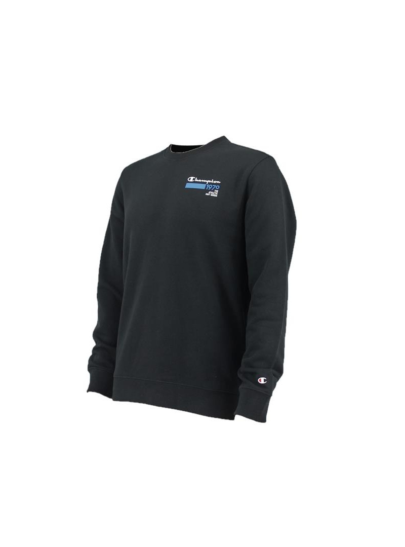 Champion Męska Bluza Crewneck Sweatshirt 215708KK001 Czarny | Sklep Monotox