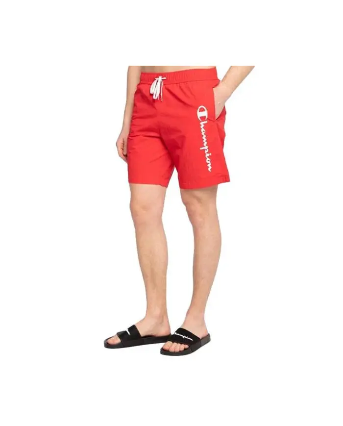 Champion Męska MODA PLAŻOWA Beachshort 216069RS005 Czerwony | Sklep Monotox