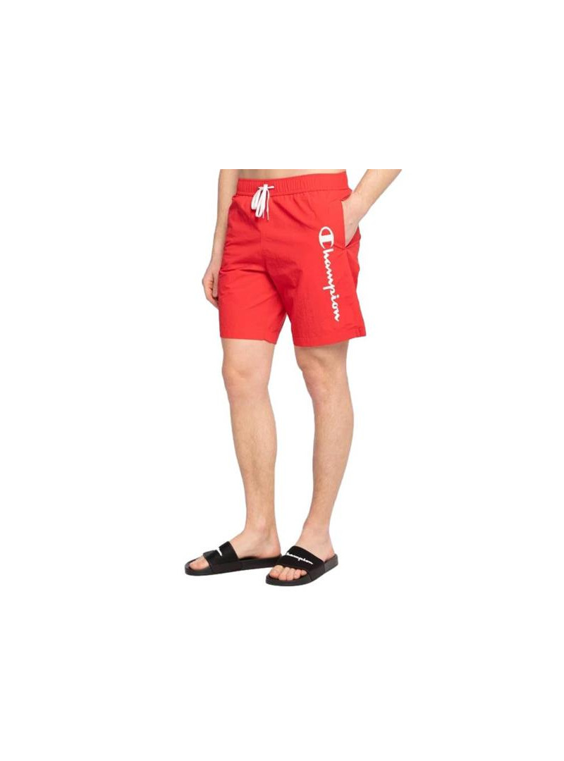 Champion Męska MODA PLAŻOWA Beachshort 216069RS005 Czerwony | Sklep Monotox