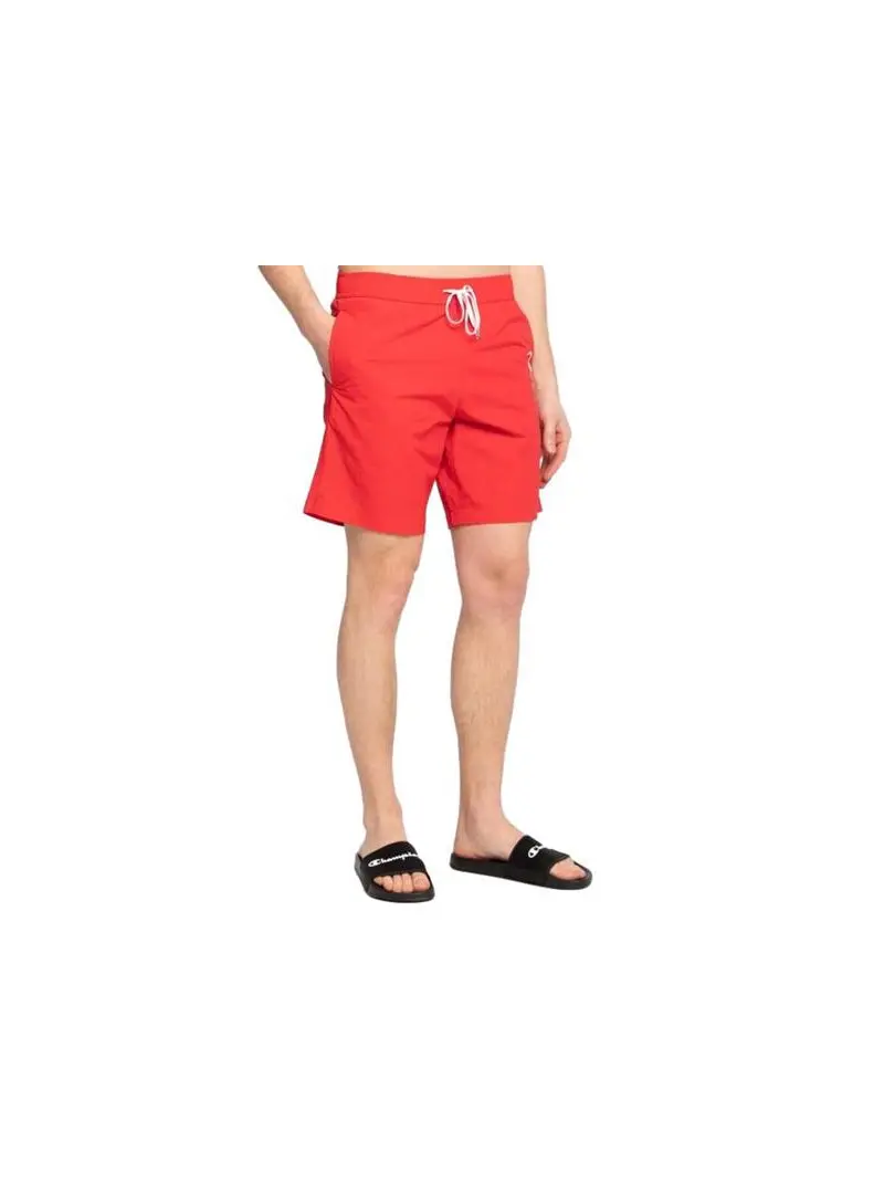 Champion Męska MODA PLAŻOWA Beachshort 216069RS005 Czerwony | Sklep Monotox