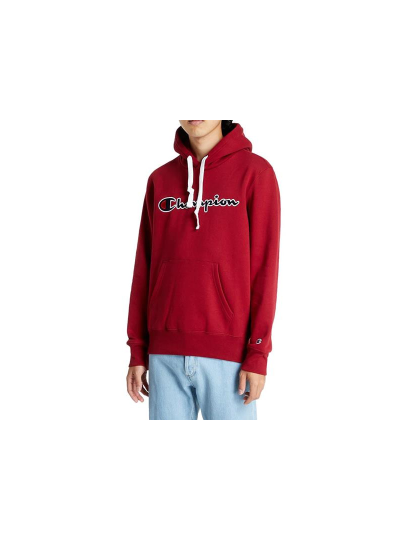 Champion Męska Bluza Hooded Sweatshirt 216470RS506 Czerwony | Sklep Monotox