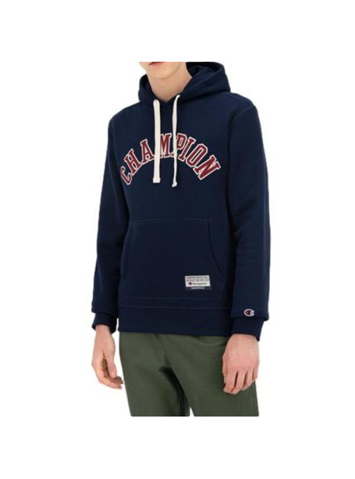 Champion Męska Bluza Hooded Sweatshirt 216569BS538 Granatowy | Sklep Monotox