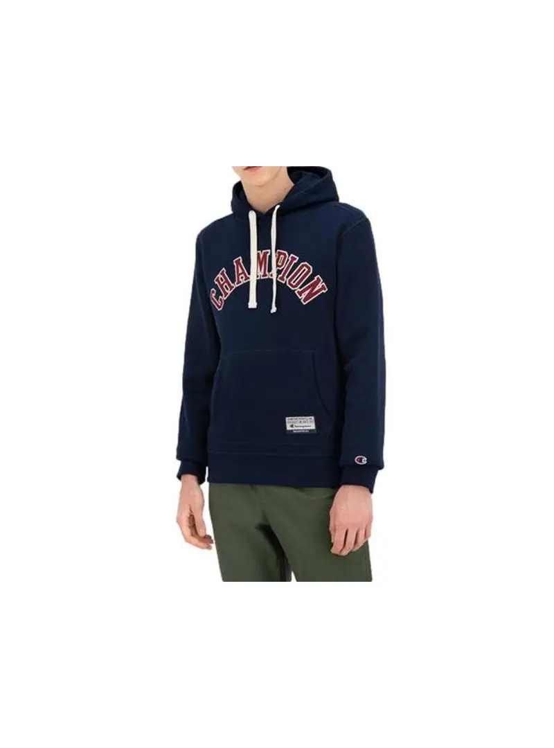 Champion Męska Bluza Hooded Sweatshirt 216569BS538 Granatowy | Sklep Monotox