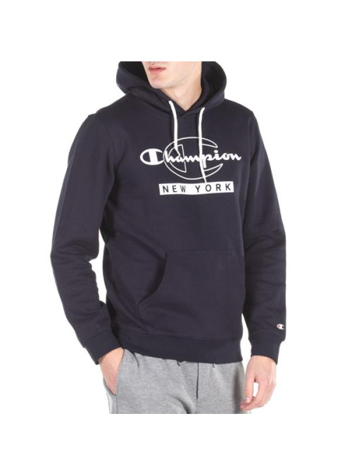 Champion Męska Bluza Hooded Sweatshirt 216603BS501 Granatowy | Sklep Monotox