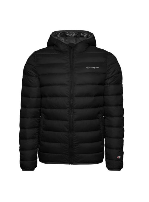 Champion Legacy Męska Kurtka Hooded Jacket 216647KK001 Czarny | Sklep Monotox