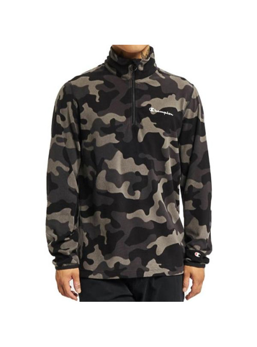 Champion Męska Bluza Half Zip Top 216696EL519 Zielony | Sklep Monotox