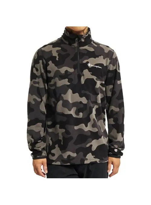 Champion Męska Bluza Half Zip Top 216696EL519 Zielony | Sklep Monotox