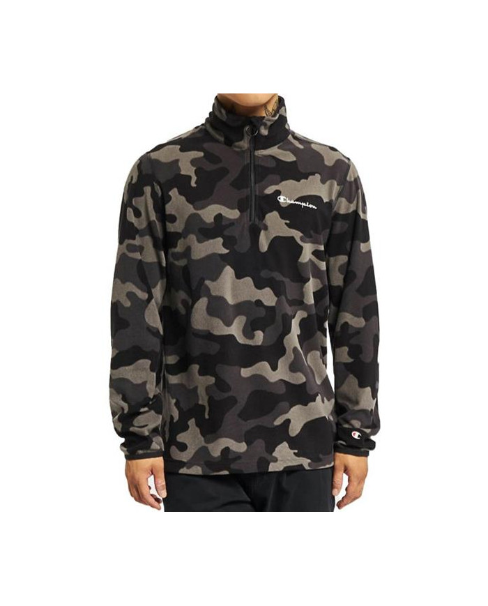Champion Męska Bluza Half Zip Top 216696EL519 Zielony | Sklep Monotox