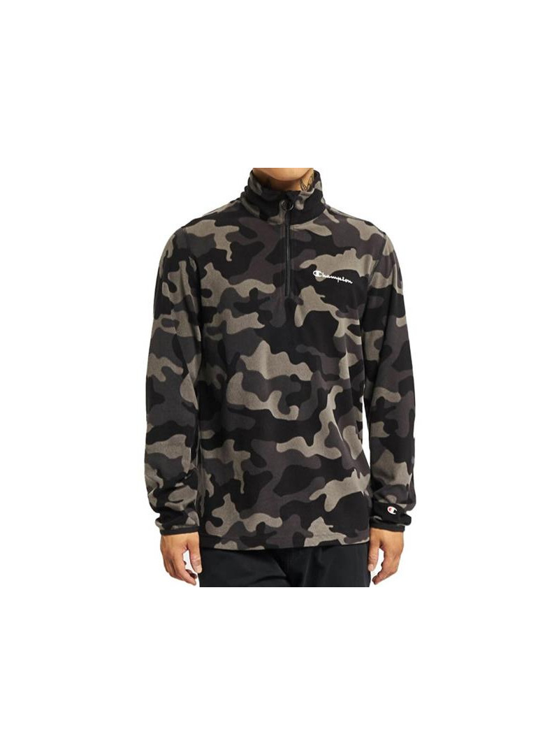 Champion Męska Bluza Half Zip Top 216696EL519 Zielony | Sklep Monotox