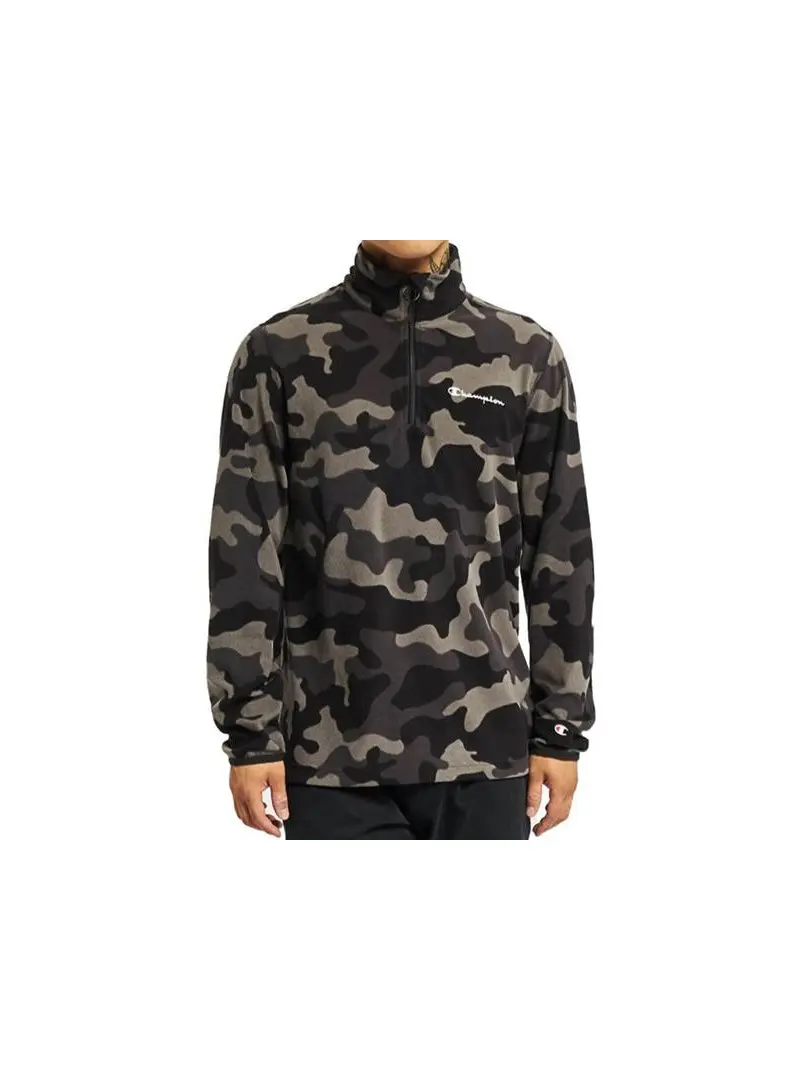 Champion Męska Bluza Half Zip Top 216696EL519 Zielony | Sklep Monotox