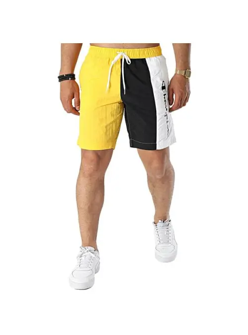 Champion Męskie Szorty Beachshort 217488YS011 Żółty | Sklep Monotox