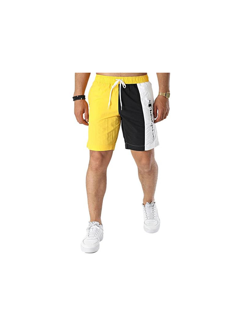 Champion Męskie Szorty Beachshort 217488YS011 Żółty | Sklep Monotox