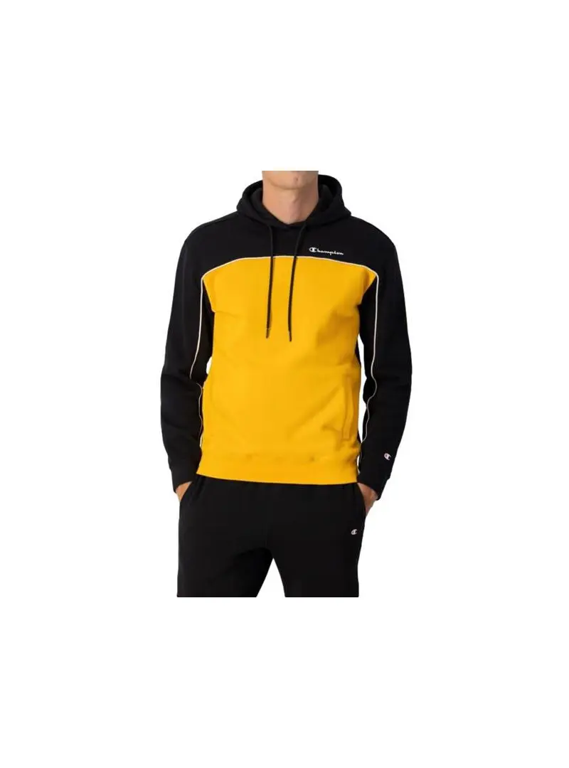 Champion Męska Bluza Hooded Sweatshirt 217850KK001 Czarny | Sklep Monotox