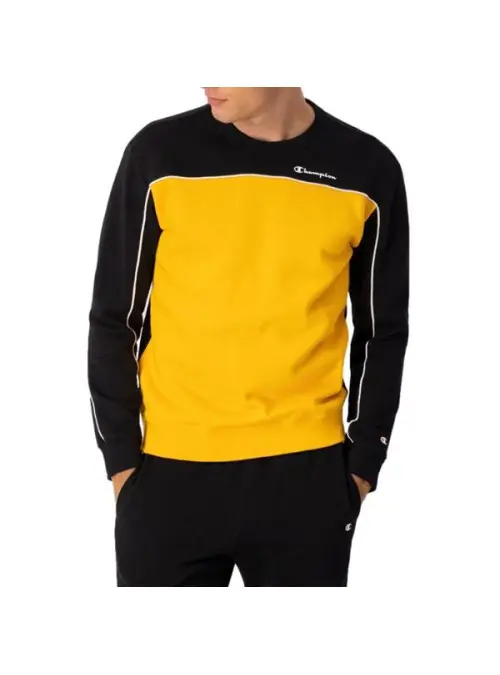 Champion Męska Bluza Crewneck Sweatshirt 217852KK001 Czarny | Sklep Monotox