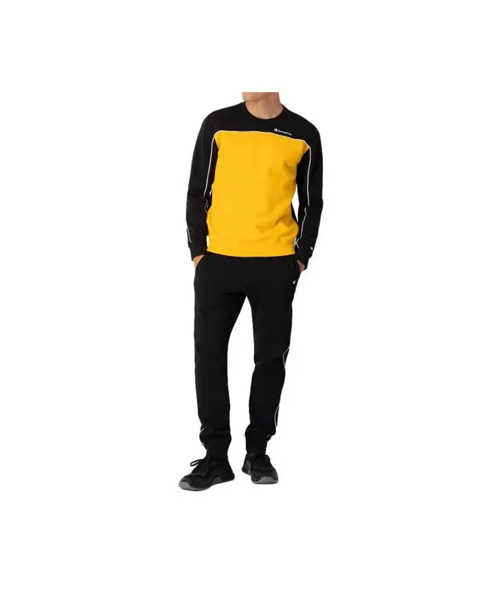 Champion Męska Bluza Crewneck Sweatshirt 217852KK001 Czarny | Sklep Monotox