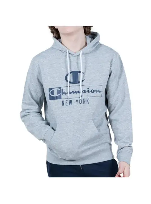 Champion Męska Bluza Hooded Sweatshirt 217994EM006 Szary | Sklep Monotox