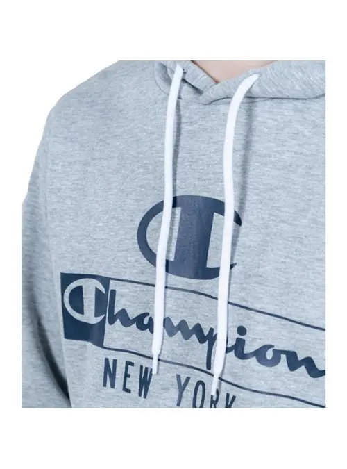 Champion Męska Bluza Hooded Sweatshirt 217994EM006 Szary | Sklep Monotox