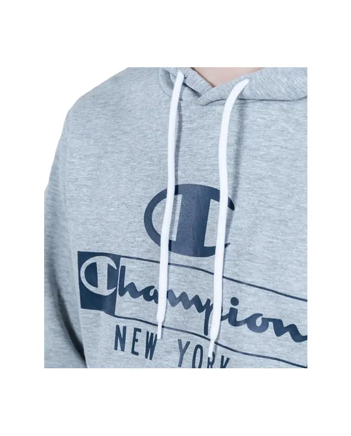 Champion Męska Bluza Hooded Sweatshirt 217994EM006 Szary | Sklep Monotox
