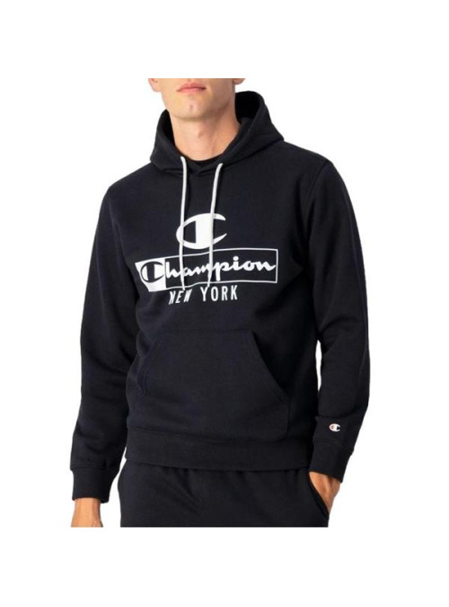 Champion Męska Bluza Hooded Sweatshirt 217994KK001 Czarny | Sklep Monotox