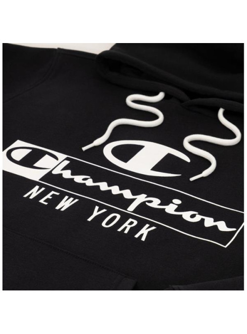 Champion Męska Bluza Hooded Sweatshirt 217994KK001 Czarny | Sklep Monotox