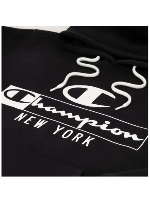 Champion Męska Bluza Hooded Sweatshirt 217994KK001 Czarny | Sklep Monotox