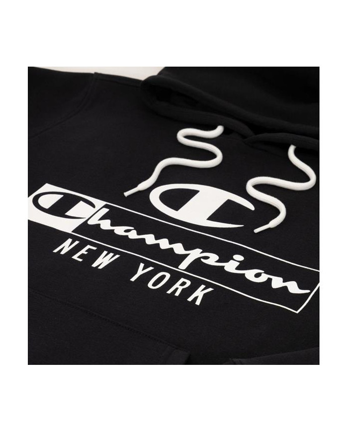 Champion Męska Bluza Hooded Sweatshirt 217994KK001 Czarny | Sklep Monotox