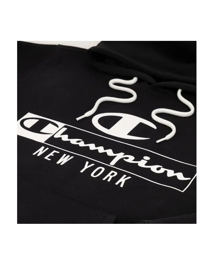 Champion Męska Bluza Hooded Sweatshirt 217994KK001 Czarny | Sklep Monotox