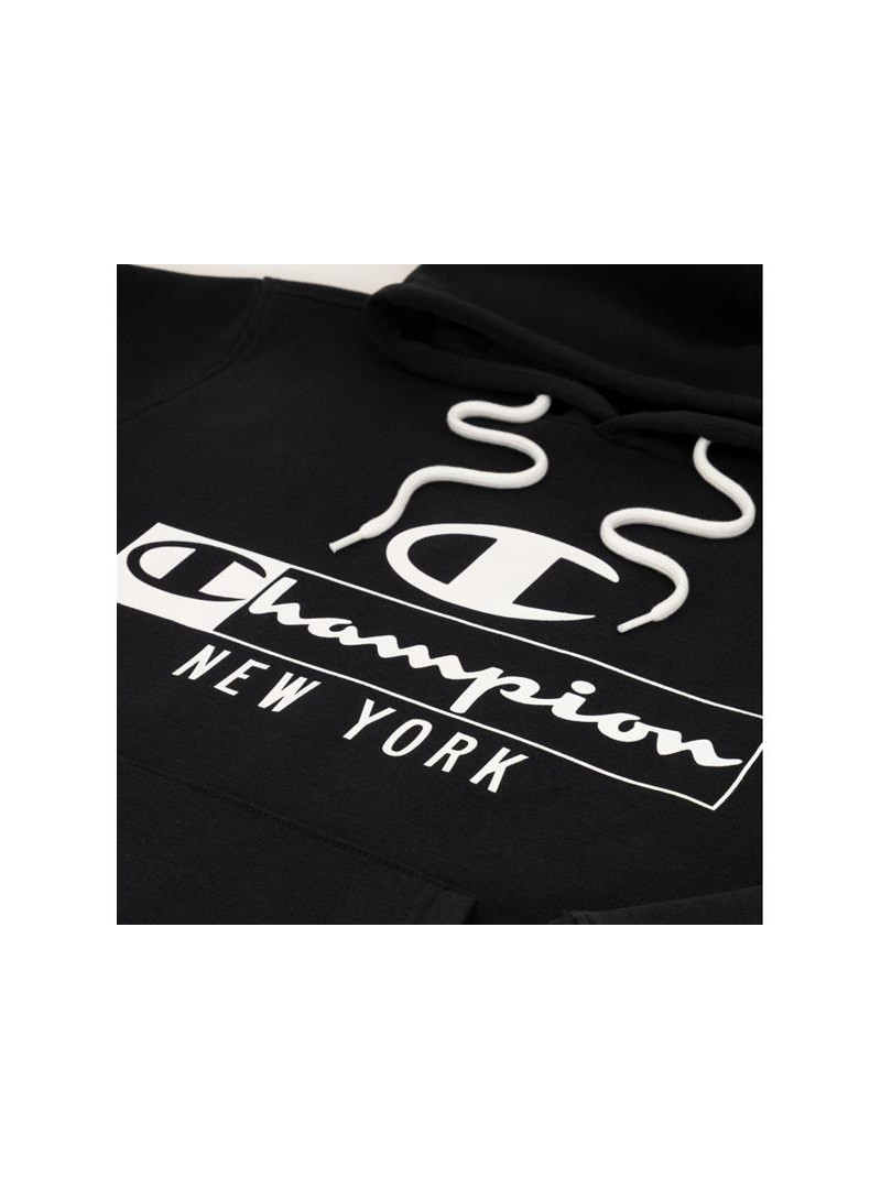 Champion Męska Bluza Hooded Sweatshirt 217994KK001 Czarny | Sklep Monotox