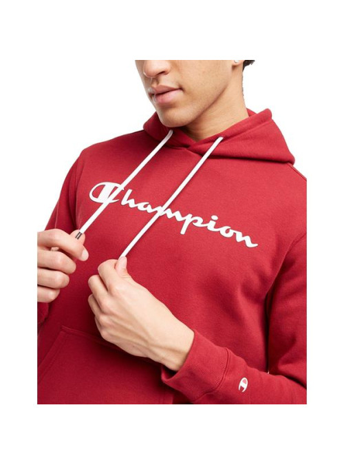 Champion Męska Bluza Hooded Sweatshirt 218282RS506 Czerwony | Sklep Monotox